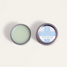 Little Seed Farm Blue Tansy Rose Lip Salve in a 0.5 oz tin, featuring organic shea butter, sweet almond oil, and herbally infused coconut oil with blue tansy and rose essential oils to soothe, hydrate, and protect lips naturally.