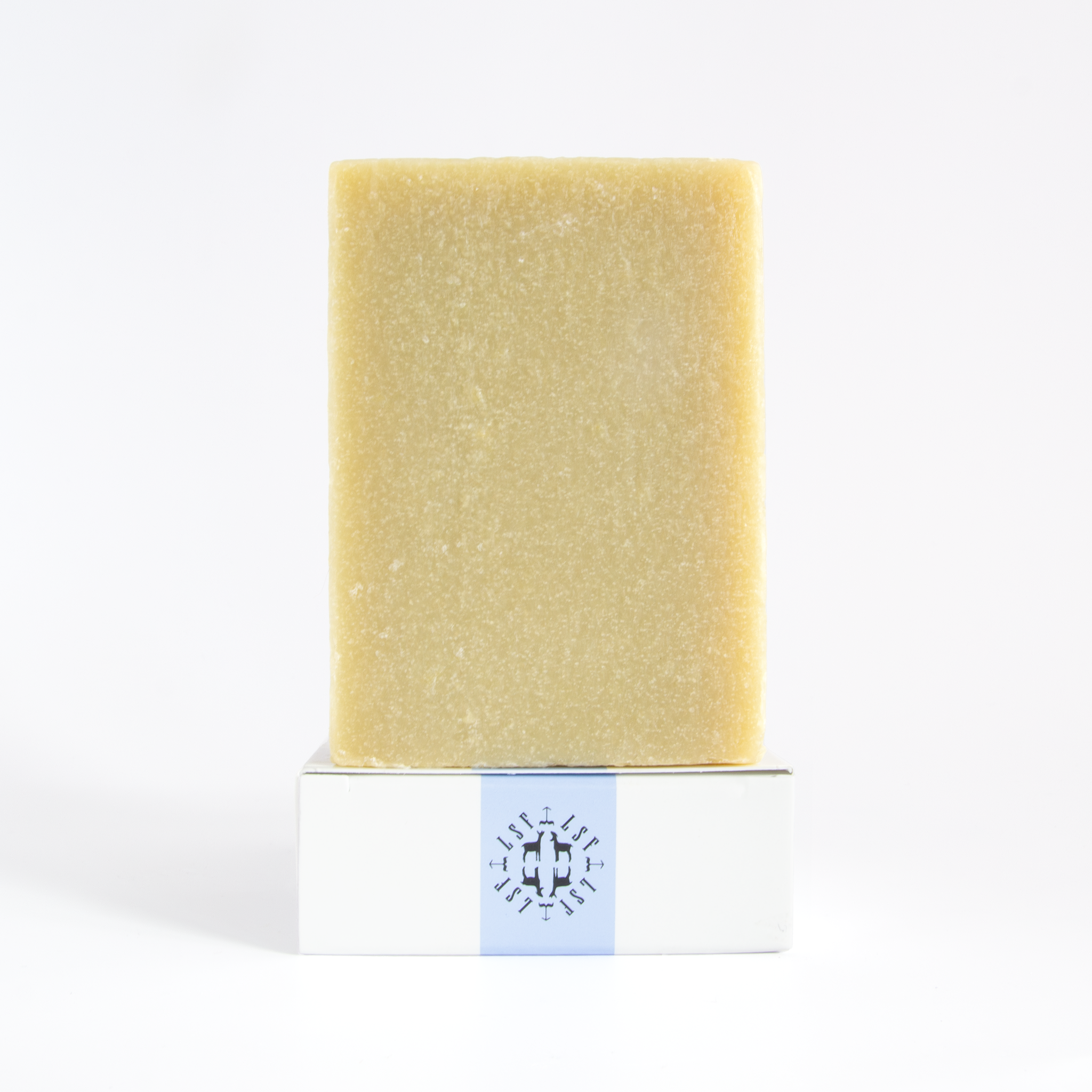 Blue Tansy Rose goat milk soap by Little Seed Farm, made with soothing blue tansy and rose essential oils, nourishing goat milk, and natural ingredients for gentle, calming skin care.