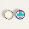 Rosemary Mint Herbal Lip Salve: a minty‑herbal balm made with organic shea butter, herb‑infused coconut oil, beeswax, and essential oils of rosemary and spearmint to soothe and hydrate chapped lips.