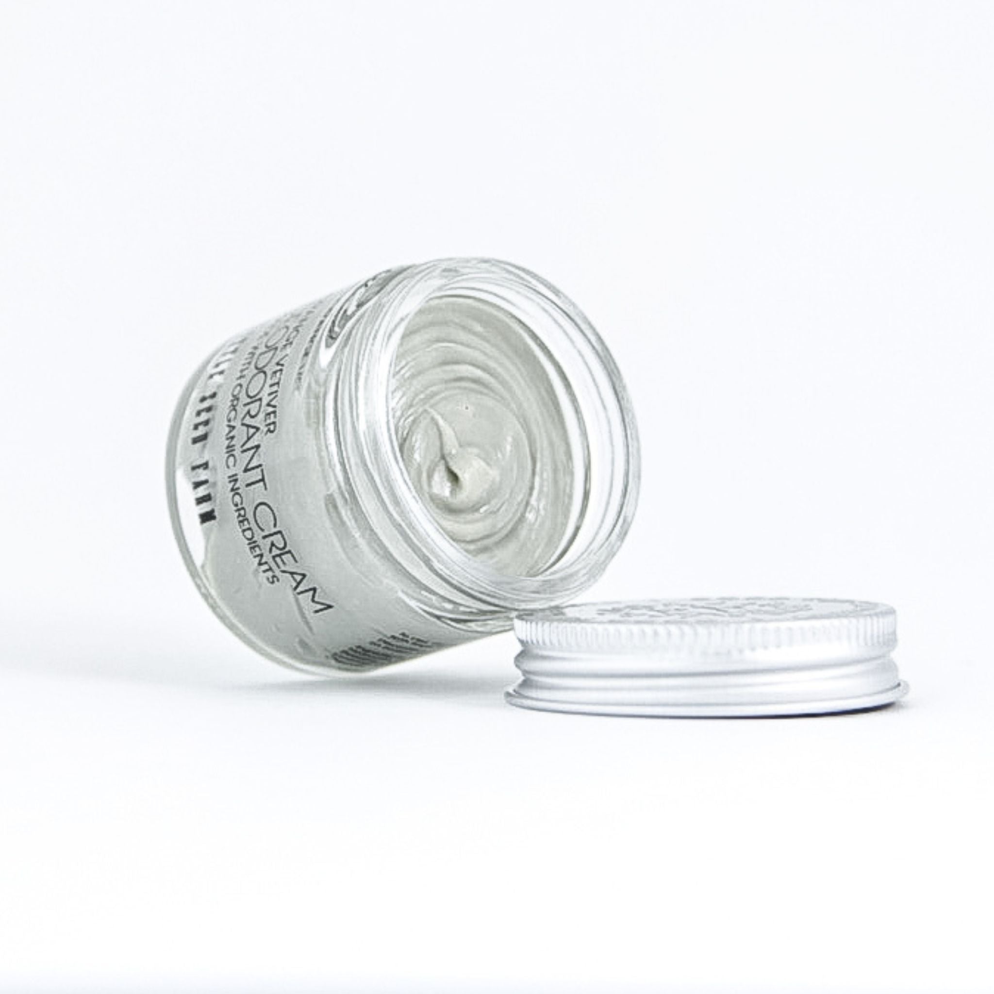 Orange Vetiver Deodorant Cream by Little Seed Farm, a limited-edition aluminum‑ and baking soda‑free formula made with organic jojoba oil, beeswax, activated charcoal, sweet orange and vetiver essential oils for 24‑hour, natural odor protection